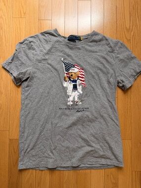 Polo by Ralph Lauren Gray Team USA Graphic Tee